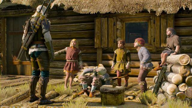 The Witcher 3: Wild Hunt - Las Damas del bosque 1 - Nios en medio de un pantano de monstruos