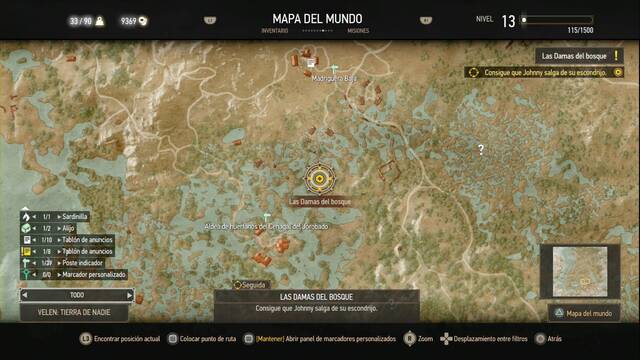 The Witcher 3: Wild Hunt - Las Damas del bosque 2 - El rastro termina aqu