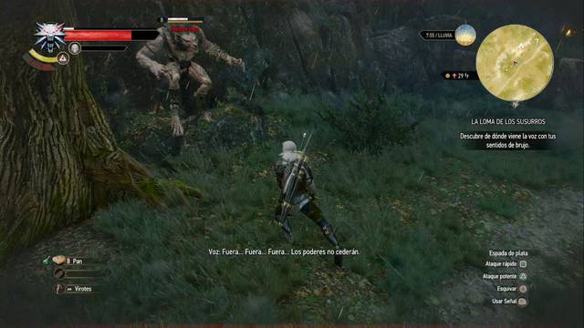 The Witcher 3 Como Matar Al Hombre Lobo La loma de los susurros - The Witcher 3: Wild Hunt