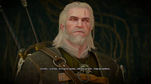 The Witcher 3: Wild Hunt - La loma de los susurros - El espritu afirma que quiere salvar a los nios
