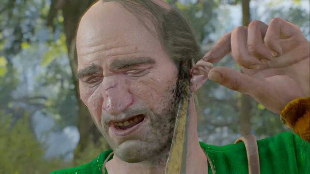 The Witcher 3: Wild Hunt - Las Damas del bosque 4 - Lo de las orejas en el bosque era literal