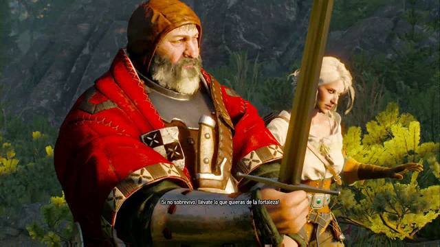 The Witcher 3: Wild Hunt - Asuntos familiares 8 - Ciri y el Barn se enfrentaron al basilisco