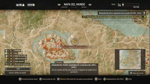 The Witcher 3: Wild Hunt - Armadura de la Escuela del Grifo - Los pantalones