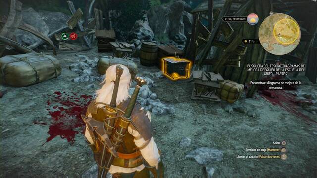 The Witcher 3: Wild Hunt - Armadura de la Escuela del Grifo - La armadura