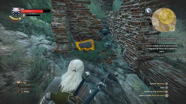 The Witcher 3: Wild Hunt - Armadura de la Escuela del Grifo - Las botas