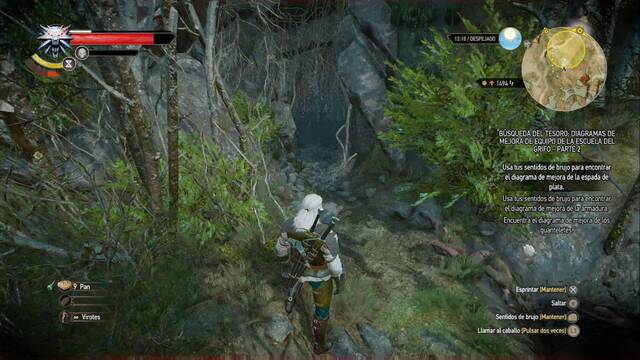 The Witcher 3: Wild Hunt - Armadura de la Escuela del Grifo - Los guanteletes