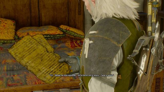 The Witcher 3: Wild Hunt - El tesoro del conde Reuven 2 - ¡Una carta de Dudu!