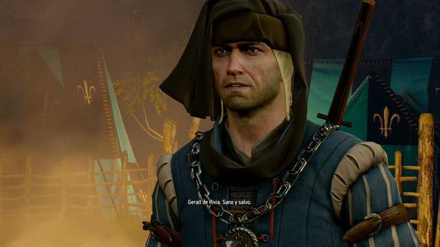 The Witcher 3: Wild Hunt - En busca de Bastardo Hijo 3 - Vernon Roche, lder de los Franjas Azules de Temeria