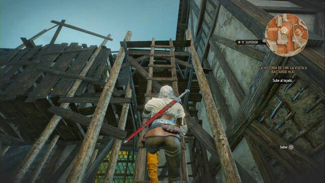 The Witcher 3: Wild Hunt - En busca de Bastardo Hijo 4 - Sube al tejado