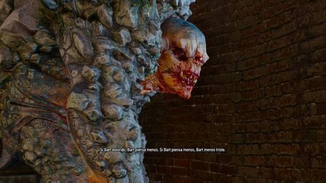 The Witcher 3: Wild Hunt - El tesoro del conde Reuven - Un trol de seguridad auténtico