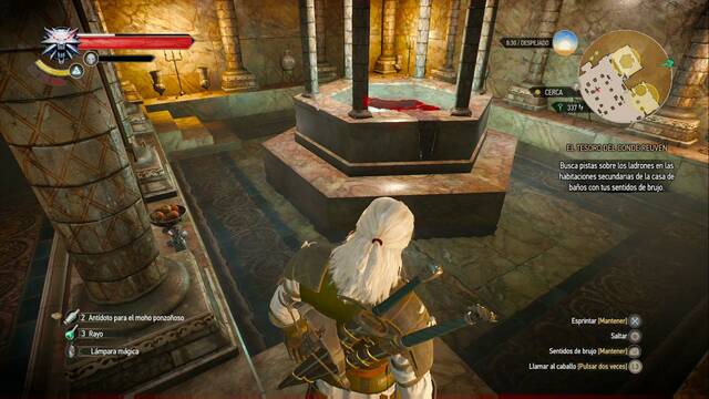 The Witcher 3: Wild Hunt - El tesoro del conde Reuven - Busca la sangre