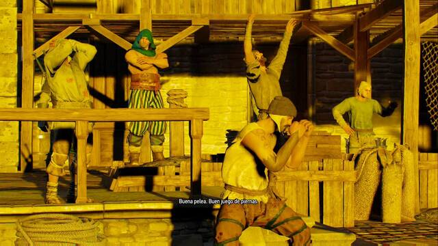 The Witcher 3: Wild Hunt - Una solucin teatral - Acomodadores, los llaman