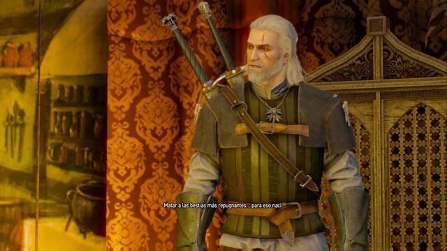 The Witcher 3: Wild Hunt - Una solucin teatral - Geralt, en el papel de Geralt