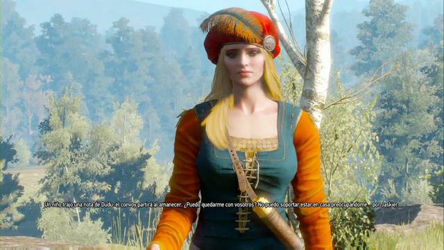 The Witcher 3: Wild Hunt - Poeta bajo presión - Priscilla está empeñada en quedarse en la trampa