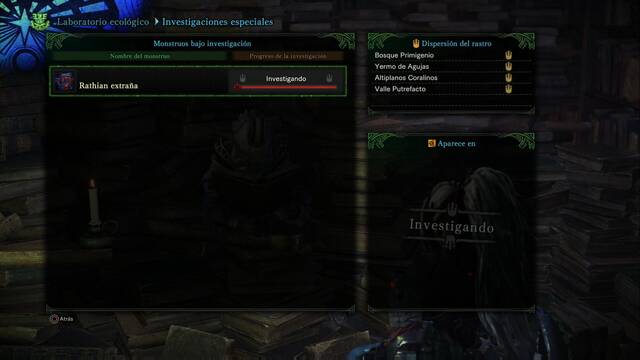 Monster Hunter World - Expedición al Yermo de Agujas - Investigación especial