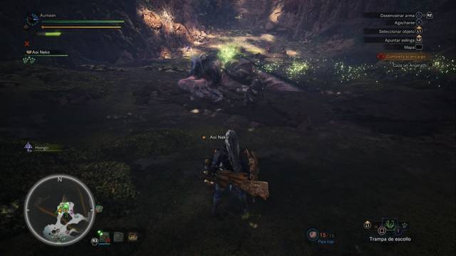 Monster Hunter World - Rosa feliz - Tu objetivo es una de estas bestias