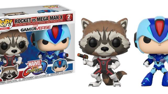 Funko - Marvel vs Capcom - Rocket vs Mega Man X