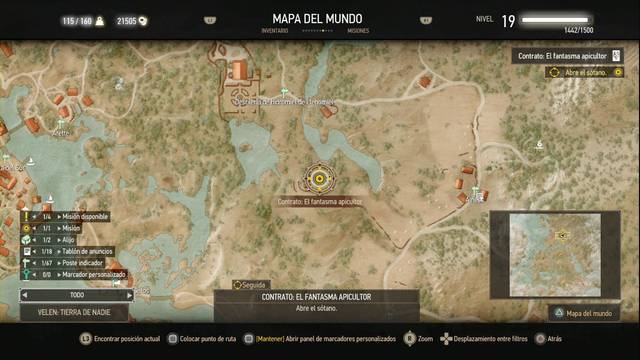 The Witcher 3: Wild Hunt - El fantasma apicultor - El monstruo se oculta aquí