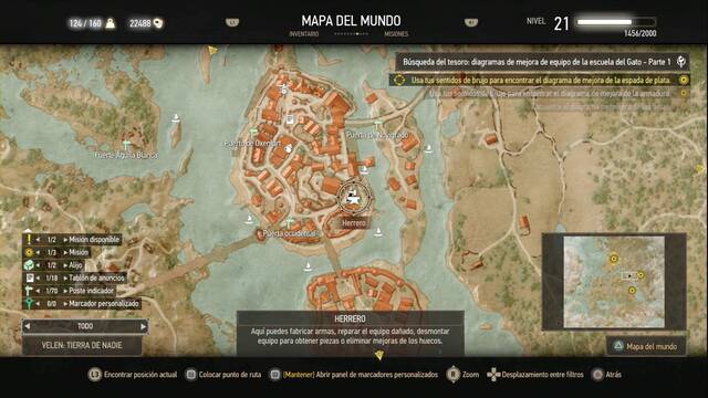 The Witcher 3: Wild Hunt - Equipo mejorado de la escuela del gato - Pantalones