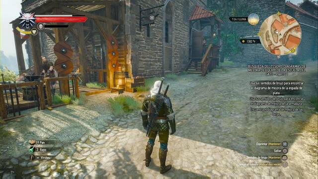 The Witcher 3: Wild Hunt - Equipo mejorado de la escuela del gato - Entra ahí y baja al sótano