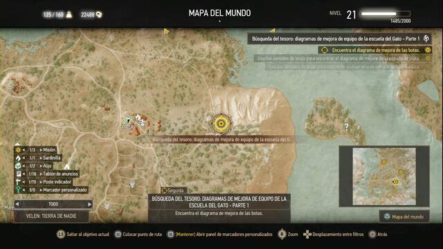 The Witcher 3: Wild Hunt - Equipo mejorado de la escuela del gato - Botas