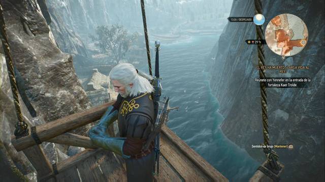 The Witcher 3: Wild Hunt - El rey ha muerto: ¡larga vida al rey! - No te caigas