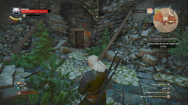 The Witcher 3: Wild Hunt - Equipo de la escuela del oso - Entra por la puerta