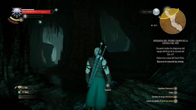 The Witcher 3: Wild Hunt - Equipo de la escuela del oso - Puedes subir por la derecha