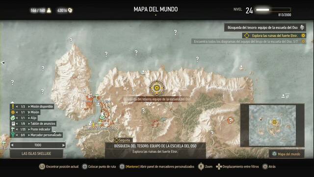 The Witcher 3: Wild Hunt - Equipo de la escuela del oso - La espada de plata