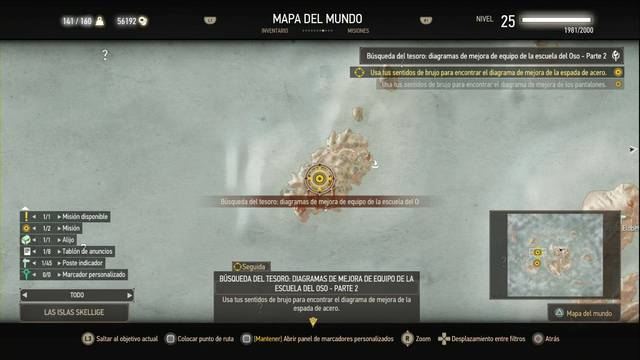 The Witcher 3: Wild Hunt - Equipo mejorado de la escuela del oso - La espada de acero