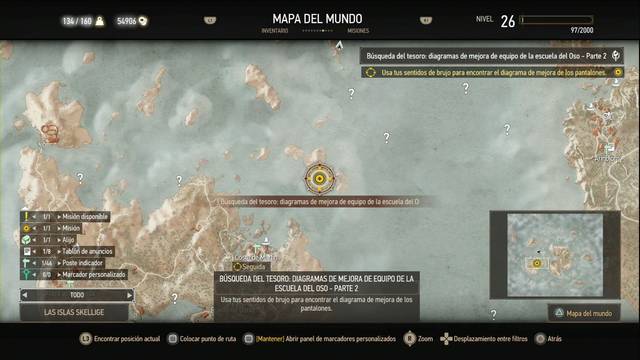The Witcher 3: Wild Hunt - Equipo mejorado de la escuela del oso - Los pantalones