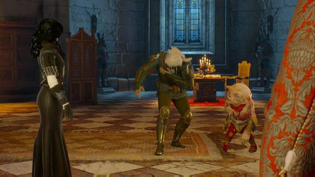 The Witcher 3: Wild Hunt - Patito feo - Geralt a+¦n recuerda c+¦mo se hace una reverencia