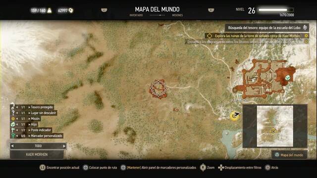 The Witcher 3: Wild Hunt - Armadura de Lobo - La espada de acero
