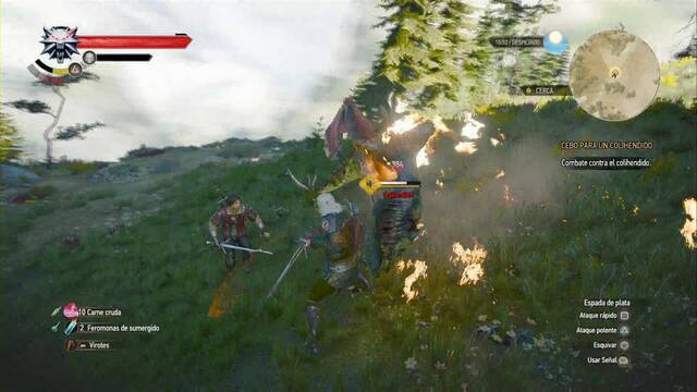 The Witcher 3: Wild Hunt - Cebo para colihendidos2 - Otra lagartija sobrealimentada