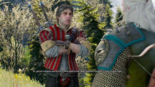 The Witcher 3: Wild Hunt - Cebo para colihendidos2 - Eskel quiere competir