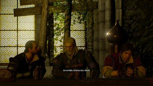 The Witcher 3: Wild Hunt - No hay lugar como el hogar - Tipos duros bebiendo hasta caer rendidos