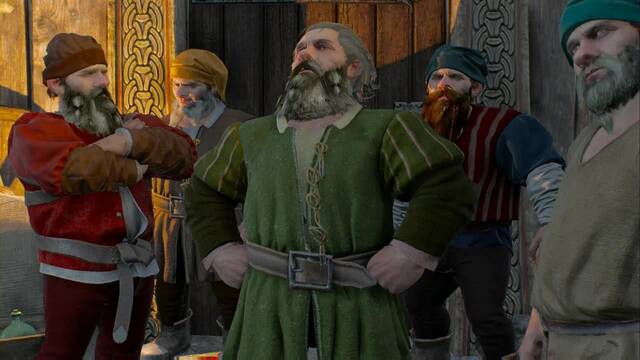 The Witcher 3: Wild Hunt - La Isla de las Brumas - Cinco enanos