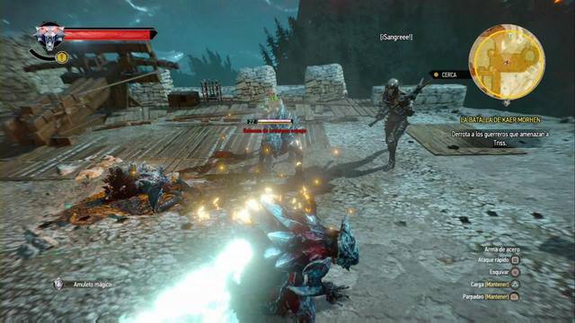 The Witcher 3: Wild Hunt - La batalla de Kaer Morhen 2 - Recuerda que Ciri tiene poderes especiales