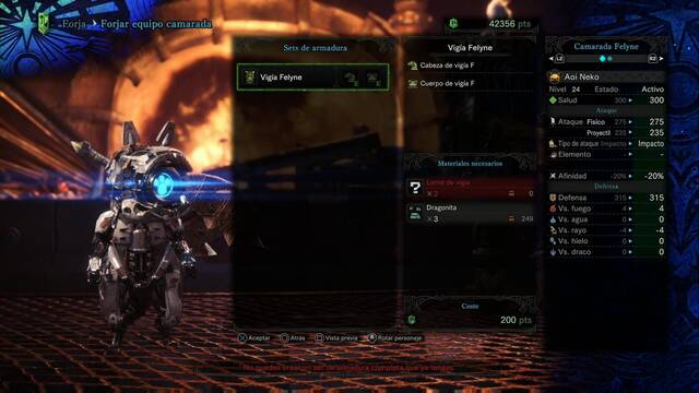 Moonster Hunter World - Conseguir la armadura de Aloy de Horizon: Zero Dawn - La armadura del Camarada