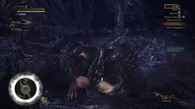 Monster Hunter World - Una herida y un ansia - Se trata de un enemigo brutal