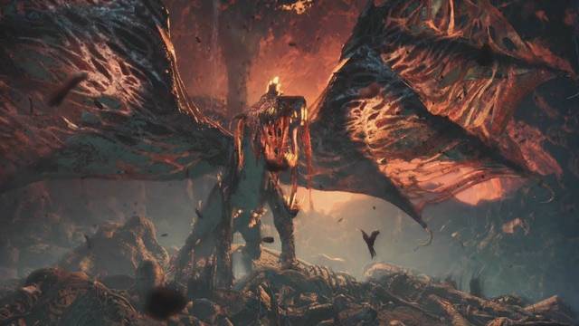 Monster Hunter World - Vaal Hazaak, monstruo infernal - Val Hazaak