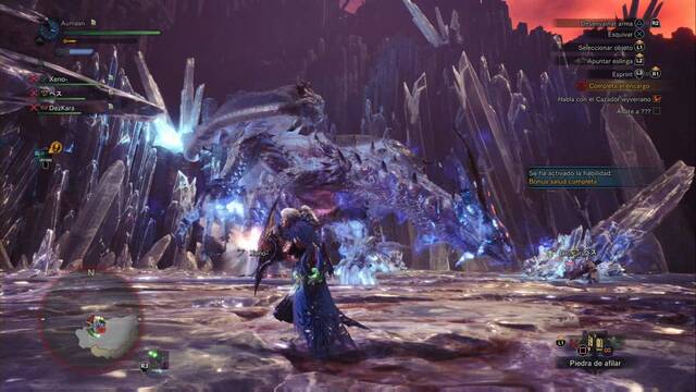 Monster Hunter World - Tierra de convergencia - El monstruo es descomunal