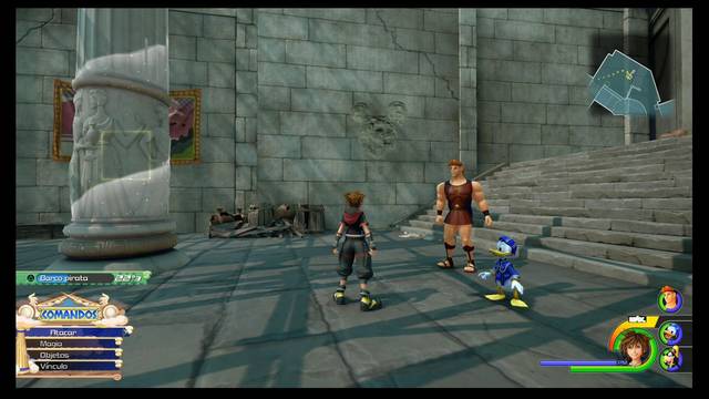 Kingdom Hearts 3 - Portafortunas del Olimpo - Tebas (Mirador)