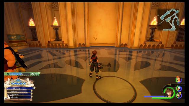 Kingdom Hearts 3 - Portafortunas del Olimpo - Reino de los dioses (Pasillos)