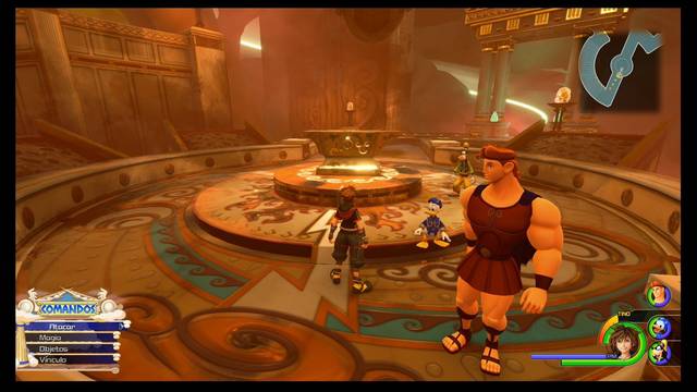 Kingdom Hearts 3 - Portafortunas del Olimpo - Reino de los dioses (Forja escondida)