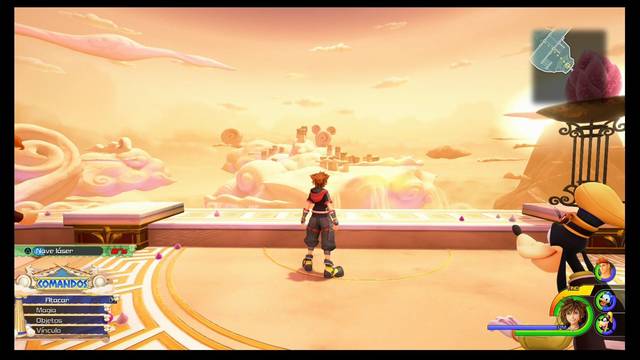 Kingdom Hearts 3 - Portafortunas del Olimpo - Reino de los dioses (Cordillera nubosa)