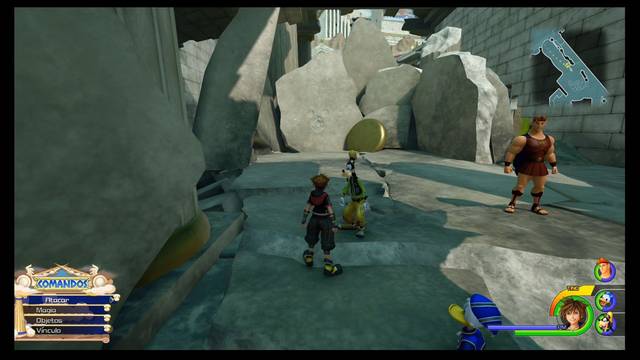 Kingdom Hearts 3 - Portafortunas del Olimpo - Tebas (La gran aceituna)