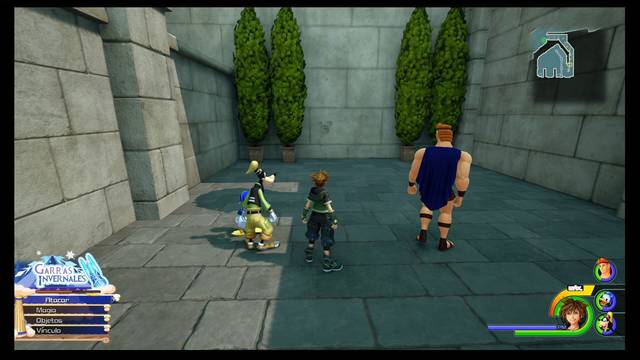 Kingdom Hearts 3 - Portafortunas del Olimpo - Tebas (Mirador)
