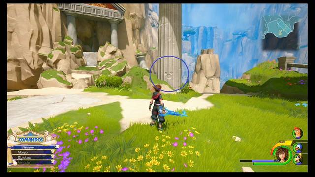 Kingdom Hearts 3 - Portafortunas del Olimpo - Monte Olimpo (Precipicio)