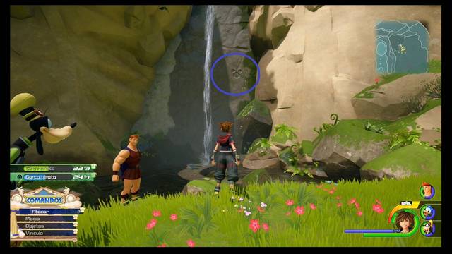 Kingdom Hearts 3 - Portafortunas del Olimpo - Monte Olimpo (Precipicio)